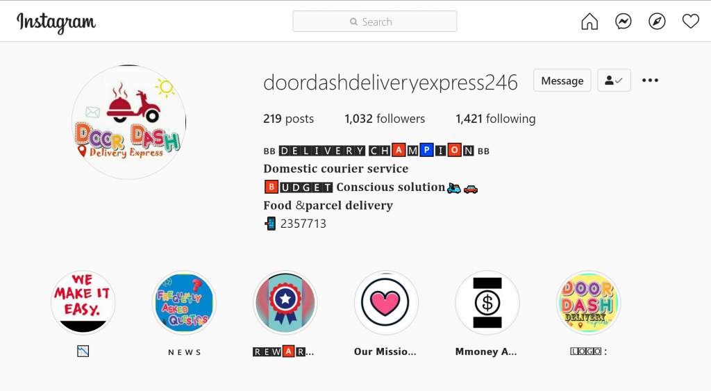 doordashseliveryexpress246deliveryservicebarbados