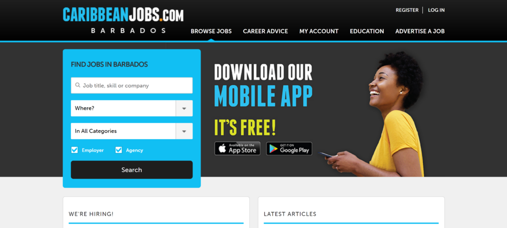Find jobs in Barbados on Caribbean Jobs