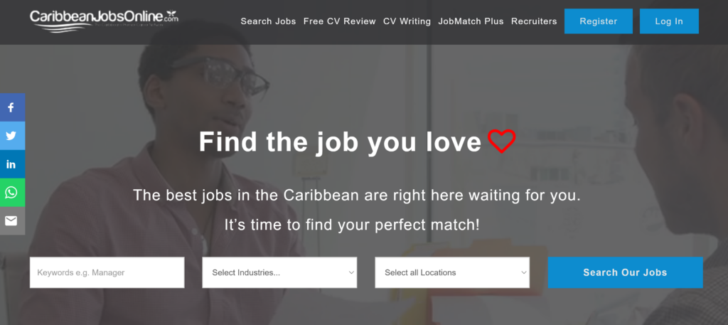 Find employment in Barbados with Caribbean Jobs Online