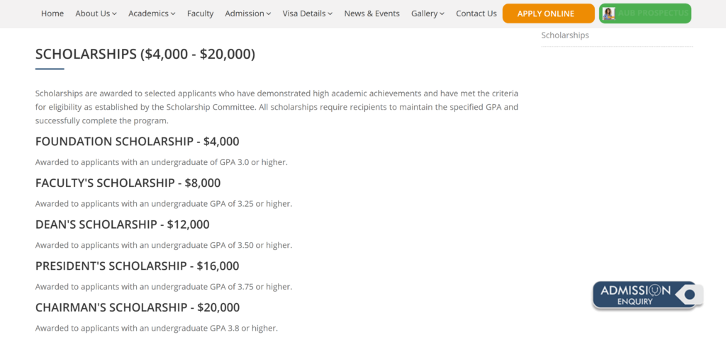 Barbados Scholarships