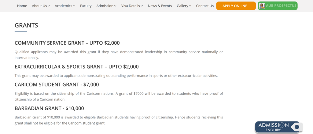 Barbados Scholarships