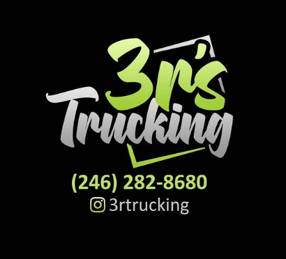 3r's Trucking Logo Locate Barbados