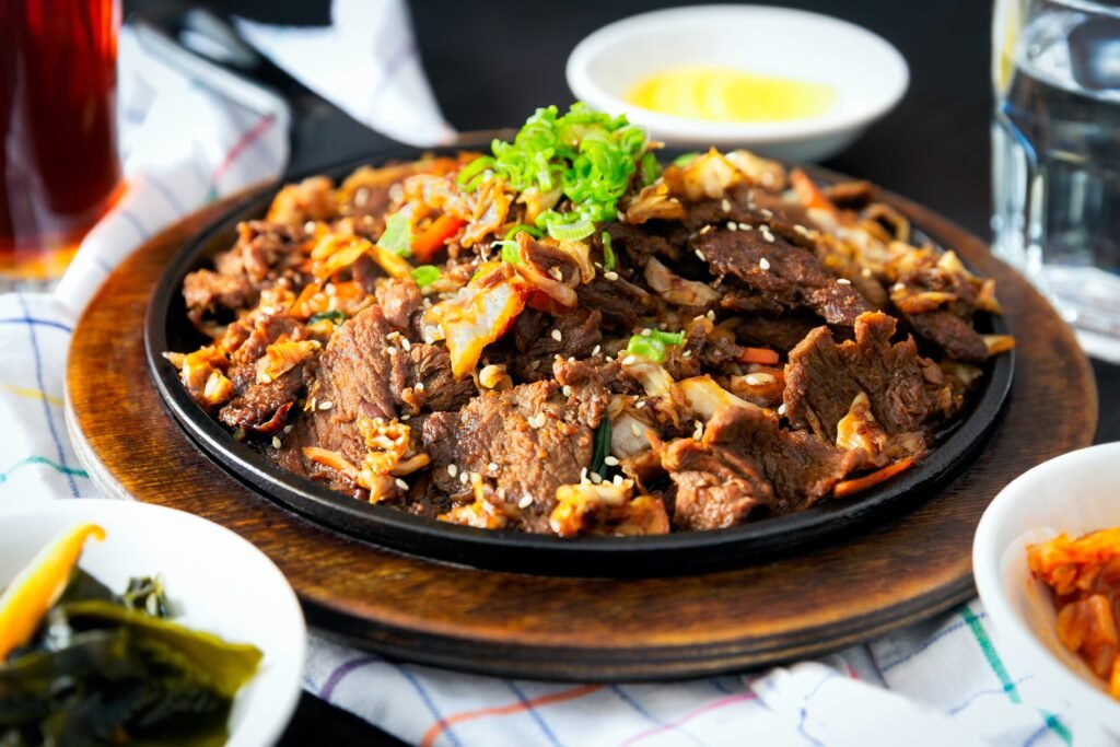 plate of crispy beef