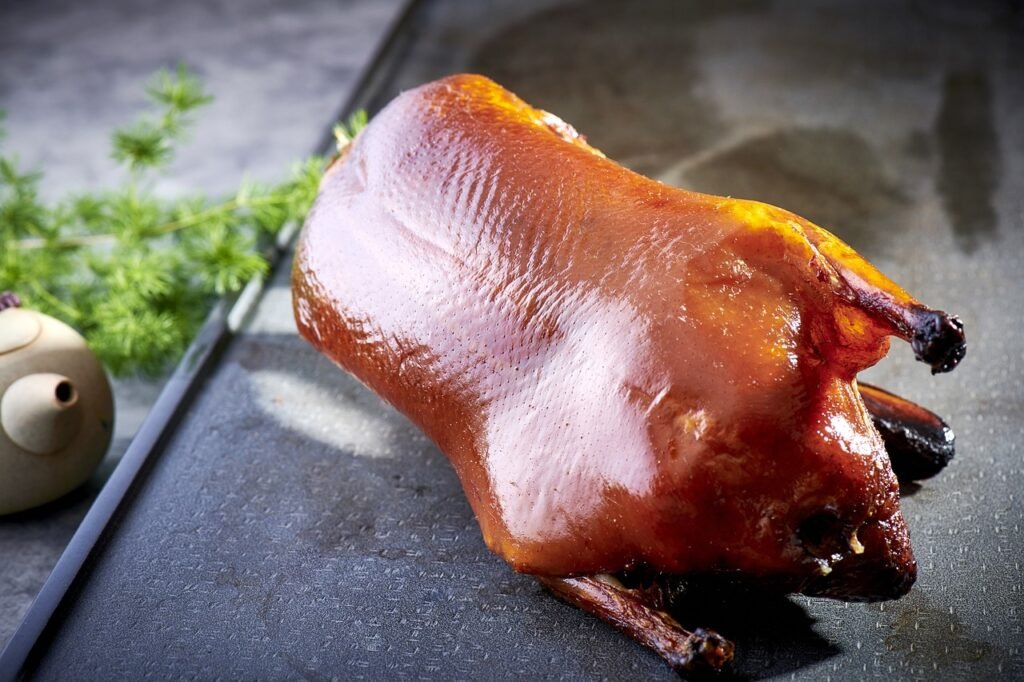 whole pekin roast duck